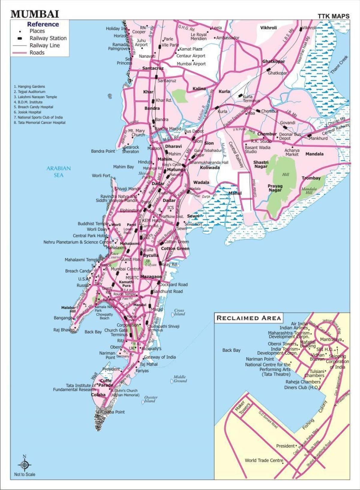 Дарожная карта Мумбаі