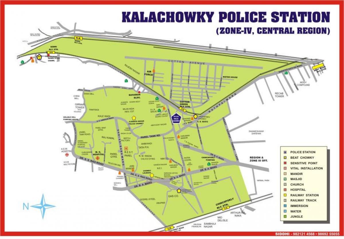 карта Kalachowki Мумбаі
