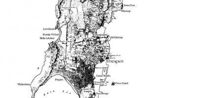 Мумбаі Карта востраў