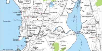 Мумбаі Карта